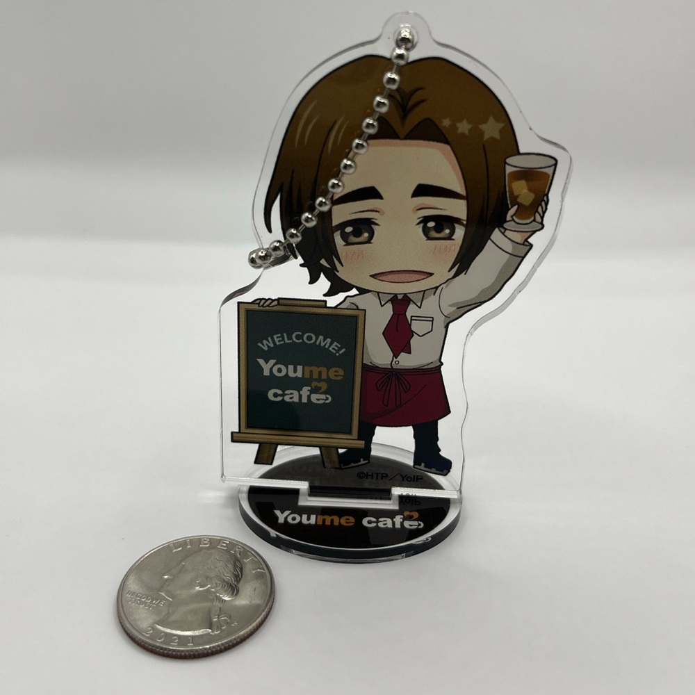 Yuri! on ICE Leo de la Iglesia Acrylic Stand Keychain Youme Cafe Sweets Paradise